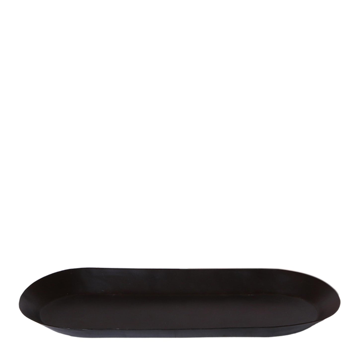 Kolibri-Startseite | Teller oval - Ovale dienblad Ø30cm - Schwarz